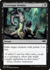 Grotesque Demise card image