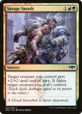 Savage Smash card image