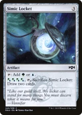 Simic Locket card image
