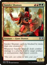 Sunder Shaman card image
