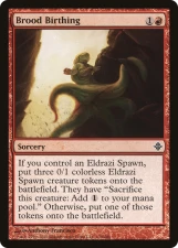 Brood Birthing card image