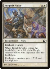 Knightly Valor card image