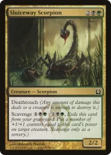 Sluiceway Scorpion card image