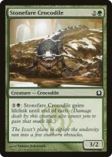 Stonefare Crocodile card image