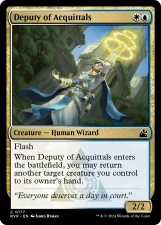 Deputy of Acquittals card image