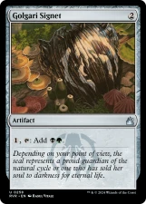 Golgari Signet card image