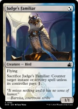 Judge’s Familiar card image