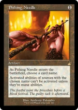 Pithing Needle card image