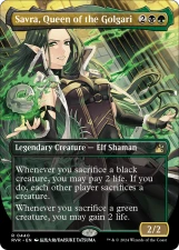 Savra, Queen of the Golgari card image
