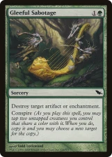 Gleeful Sabotage card image