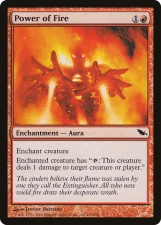Power of Fire card image