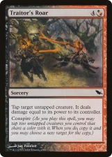 Traitor’s Roar card image
