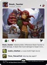 Brash Taunter card image