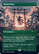 Burgeoning card image