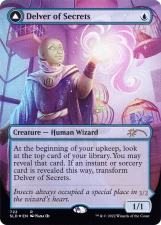 Delver of Secrets // Insectile Aberration card image