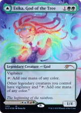 Esika, God of the Tree // The Prismatic Bridge card image
