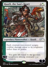 Huatli, the Sun’s Heart card image