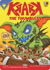 Krark, the Thumbless // Krark, the Thumbless card image