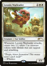 Leonin Warleader card image