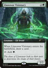 Llanowar Visionary card image