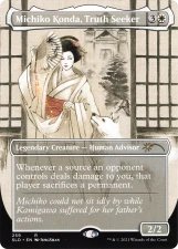 Michiko Konda, Truth Seeker card image