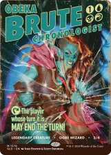 Obeka, Brute Chronologist card image