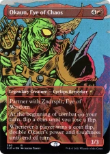 Okaun, Eye of Chaos // Okaun, Eye of Chaos card image
