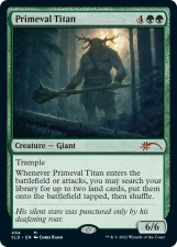 Primeval Titan card image