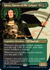 Savra, Queen of the Golgari card image