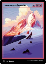 Snow-Covered Mountain card image