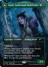 Casal, Lurkwood Pathfinder // Casal, Pathbreaker Owlbear card image