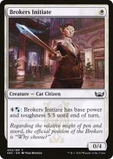 Brokers Initiate card image