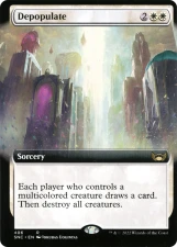 Depopulate card image