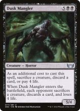 Dusk Mangler card image