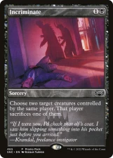 Incriminate card image