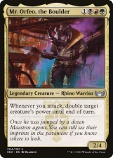 Mr. Orfeo, the Boulder card image