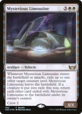 Mysterious Limousine card image
