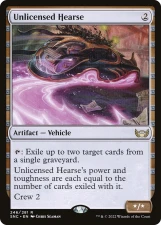 Unlicensed Hearse card image