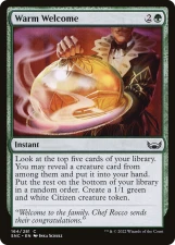 Warm Welcome card image