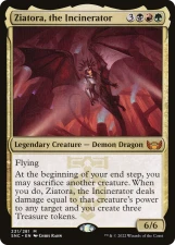 Ziatora, the Incinerator card image