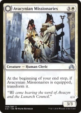 Avacynian Missionaries // Lunarch Inquisitors card image