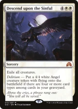 Descend upon the Sinful card image