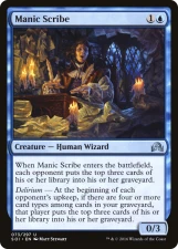 Manic Scribe card image