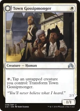 Town Gossipmonger // Incited Rabble card image