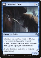 Uninvited Geist // Unimpeded Trespasser card image
