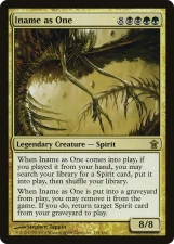 Iname as One card image
