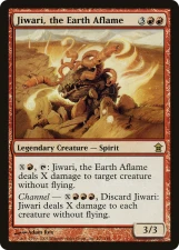 Jiwari, the Earth Aflame card image