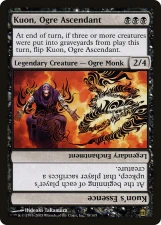 Kuon, Ogre Ascendant // Kuon’s Essence card image