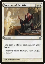Presence of the Wise card image