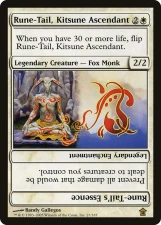 Rune-Tail, Kitsune Ascendant // Rune-Tail’s Essence card image